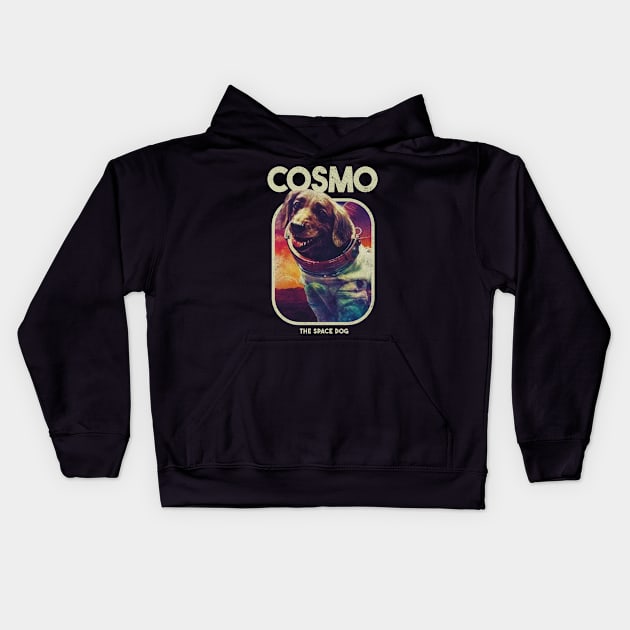 Cosmo - guardians of the galaxy Kids Hoodie by GW ART Ilustration